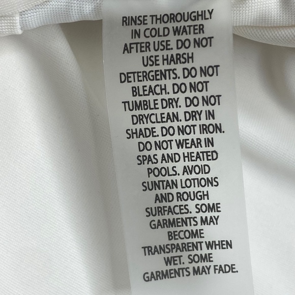 NEW TIGERLILY Devina Ponoma Blue White Striped Nautical One Piece Swimsuit M - Picture 16 of 16